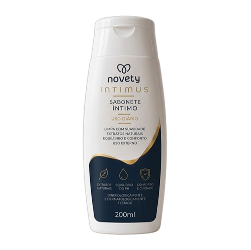 Novety Intimus - Sabonete liquido intimo para homens e mulheres 200ml.